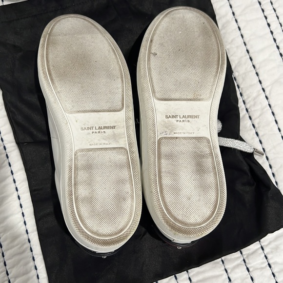 YSL classic lips white sneakers - Picture 5 of 6